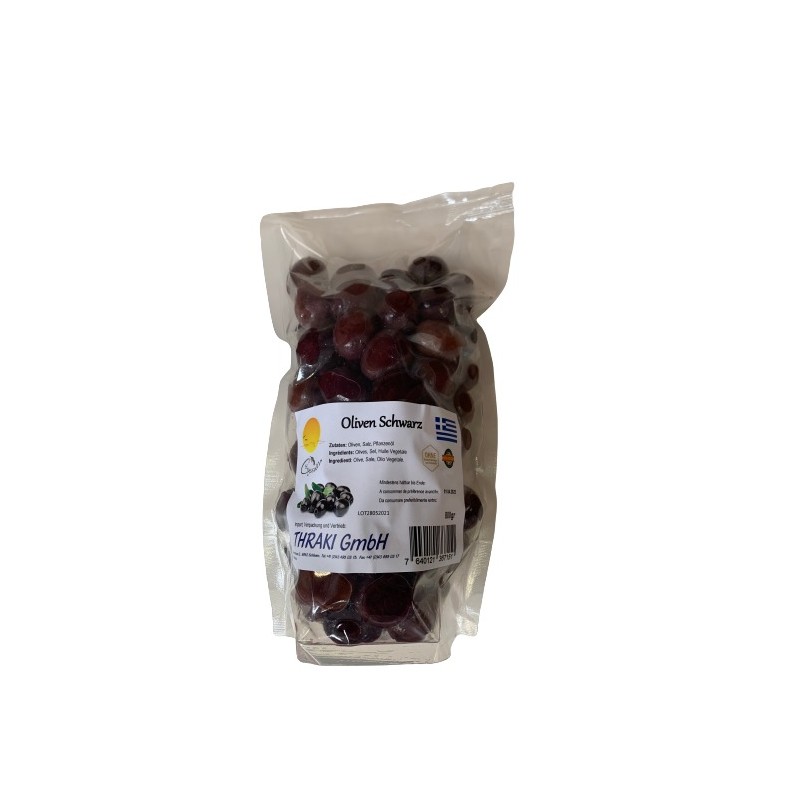 Oliven schwarz 800gr